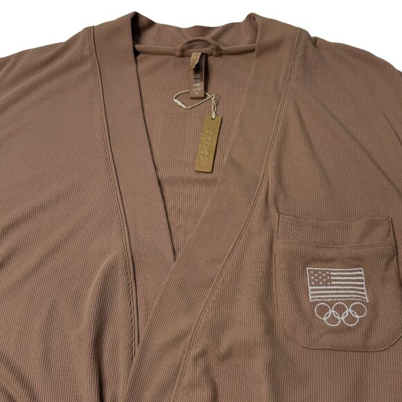 SKIMS Soft Lounge Robe Team USA Sienna XL - Picture 5 of 14